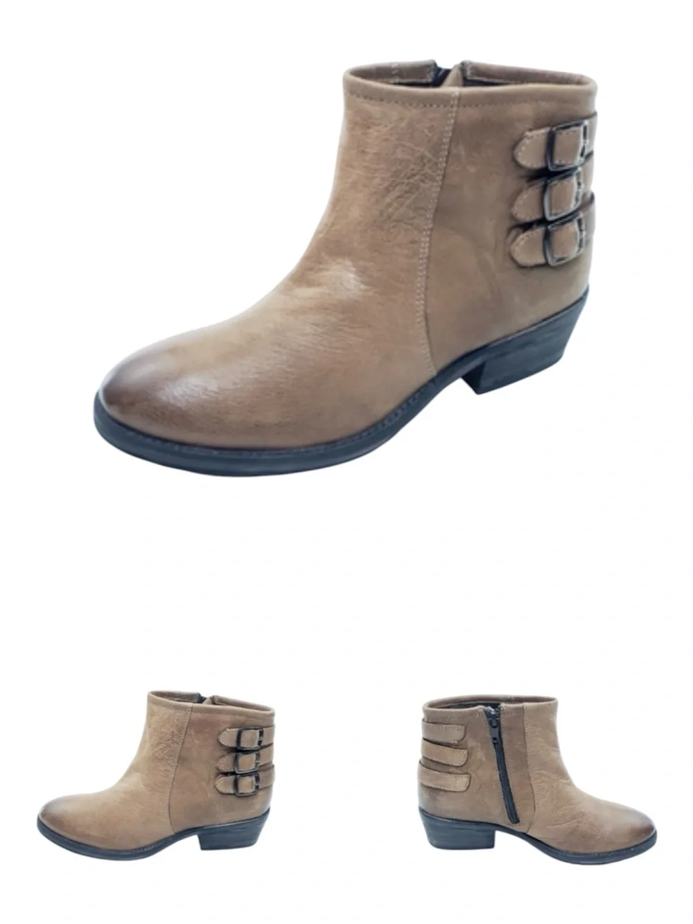 NWOT - MIA Women's Neal Brown Leather Ankle Boots